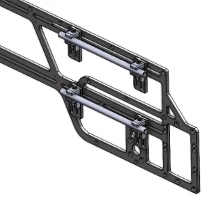 adjustable pannier rails