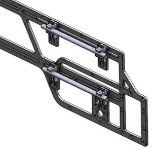 adjustable pannier rails