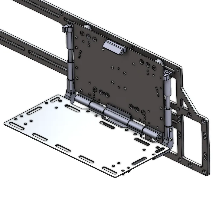 folding shelf adv1 attachment